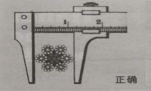 丈量钢丝绳准确要领